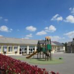 Les abords de l'école