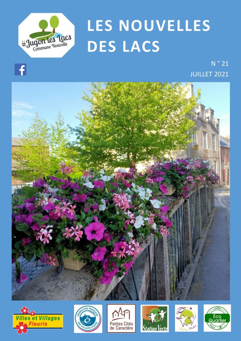 Les Nouvelles des Lacs n°21 — juillet 2021