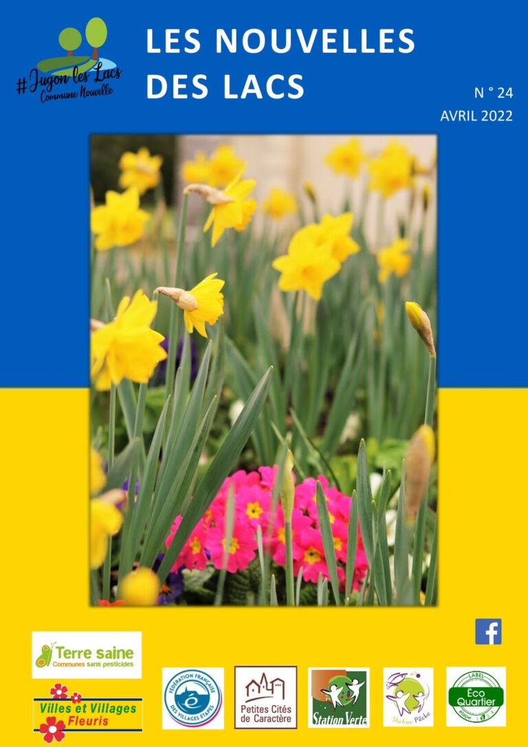 Les Nouvelles des Lacs n°24 — avril 2022