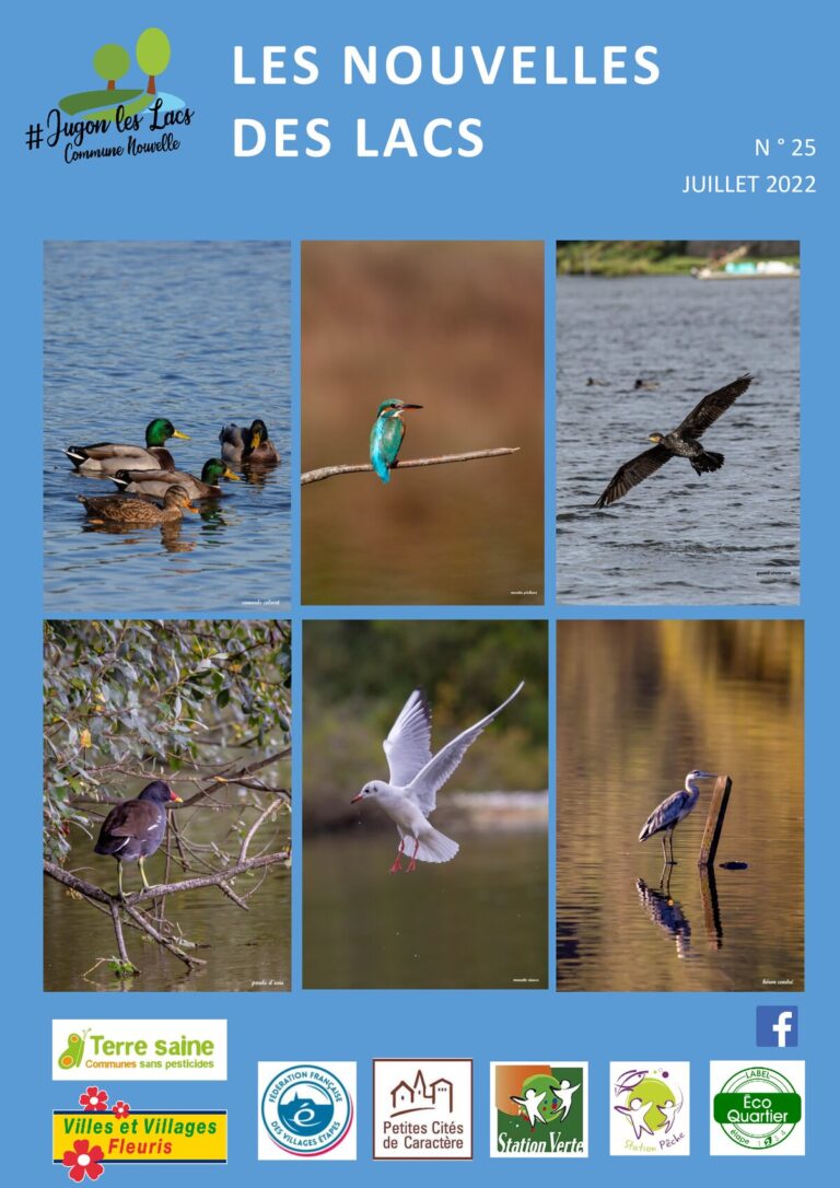 Les Nouvelles des Lacs n°25 — juillet 2022