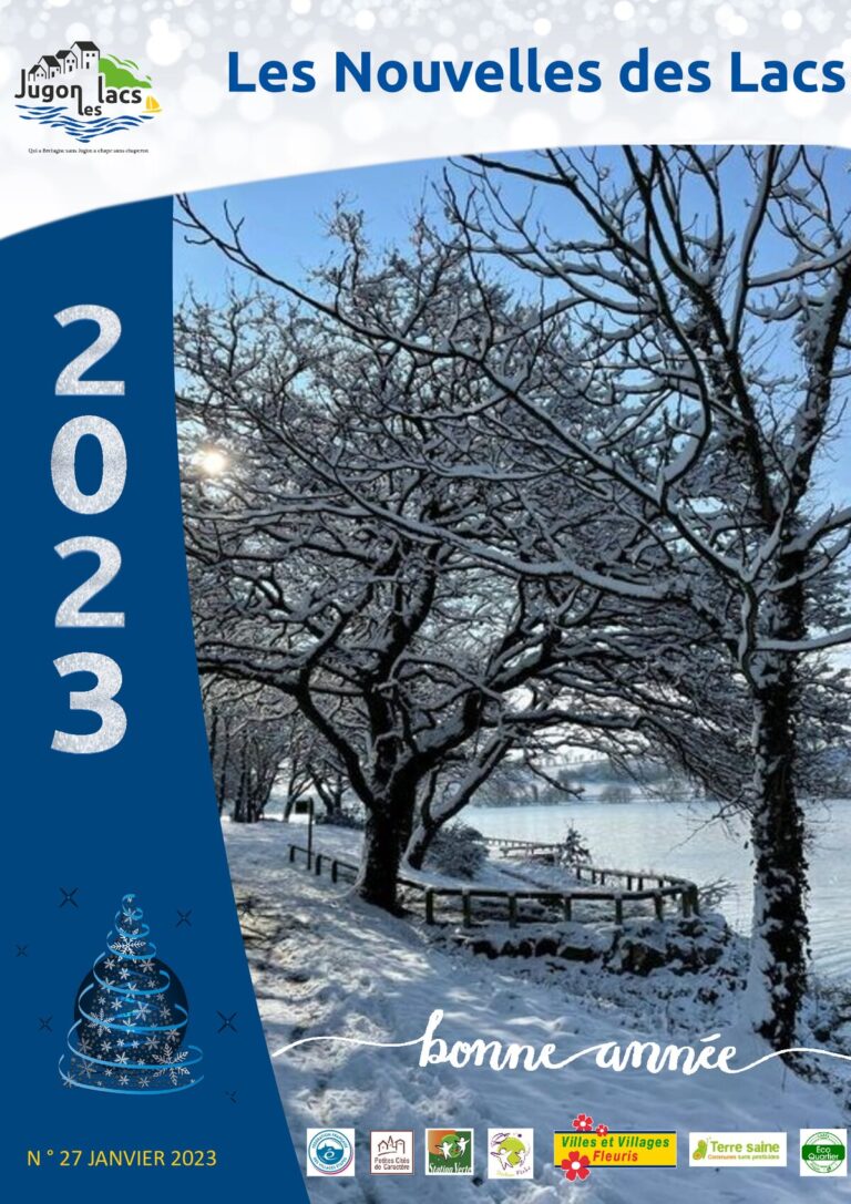 Les Nouvelles des Lacs n°27 — janvier 2023