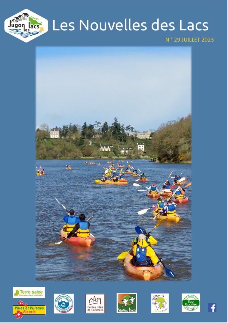 Les Nouvelles des Lacs n°29 — juillet 2023