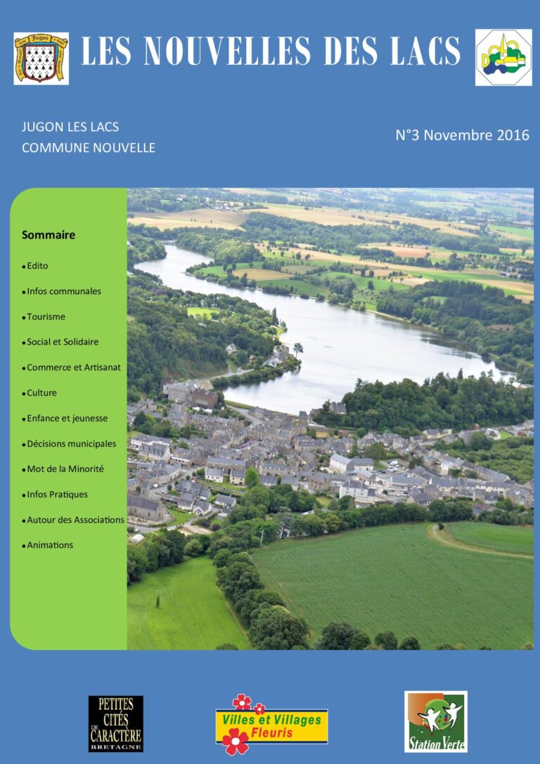 Les Nouvelles des Lacs n°3 — novembre 2016