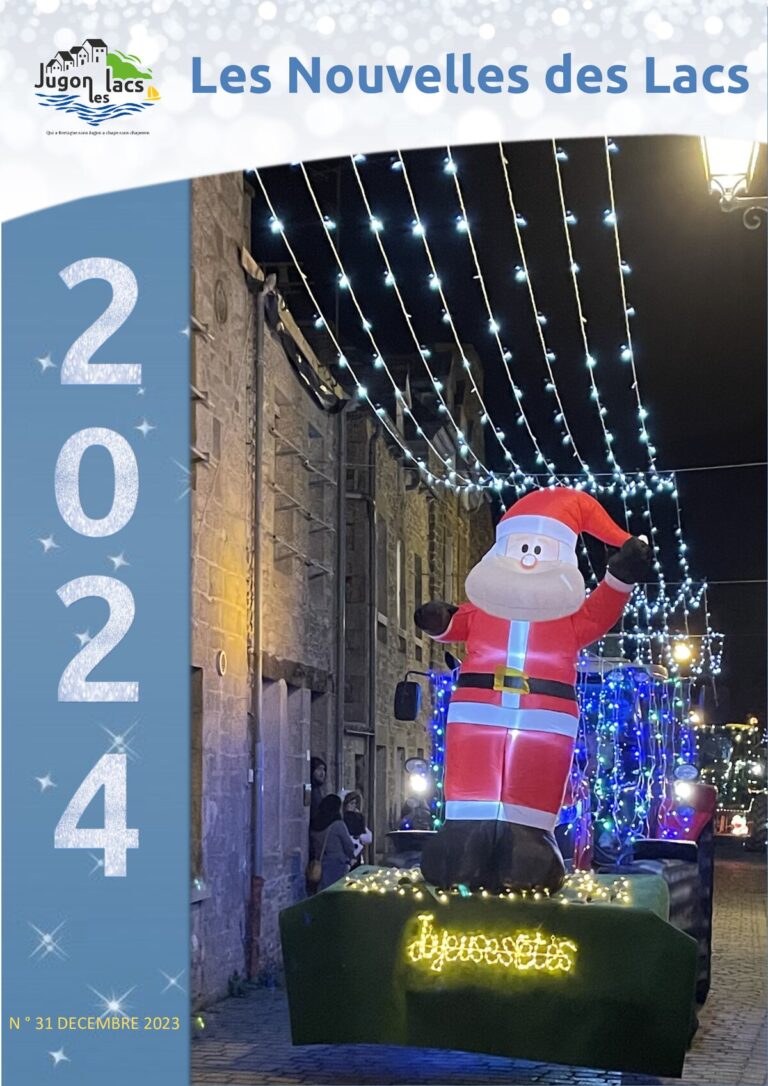 Les Nouvelles des Lacs n°31 — janvier 2024