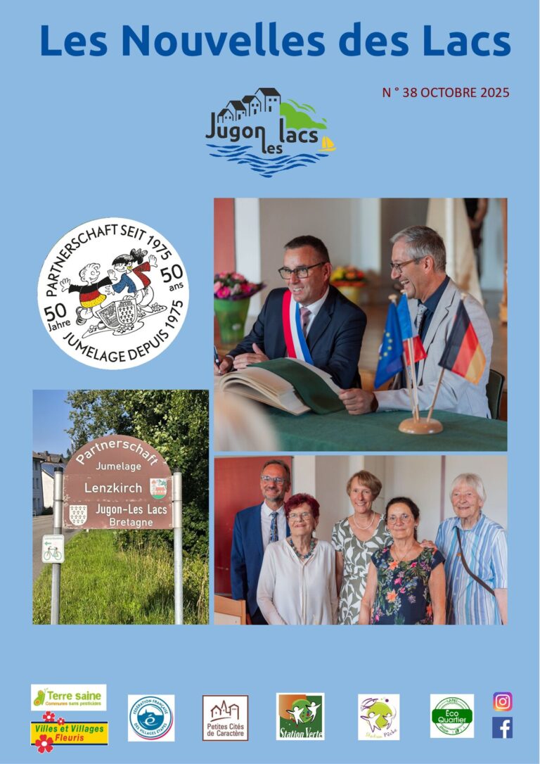 Les Nouvelles des Lacs n°38 — octobre 2025