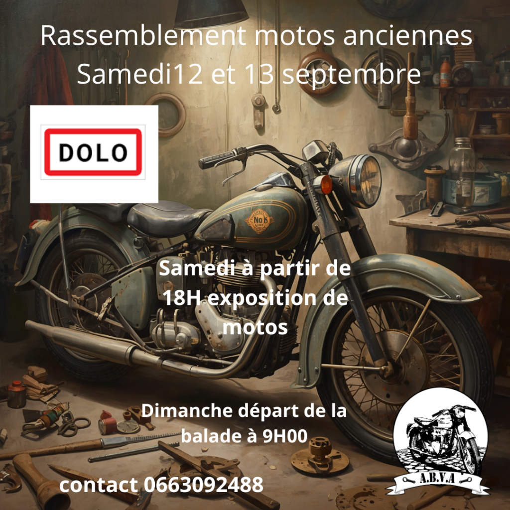 Rassemblement motos anciennes