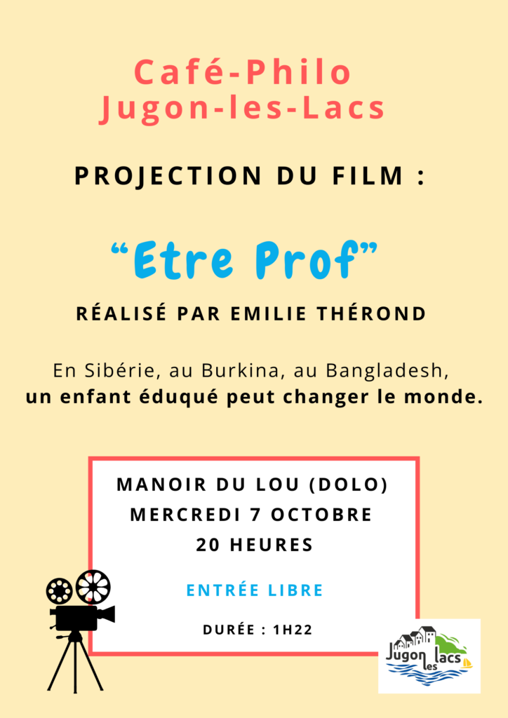 Projection du film « Être Prof »